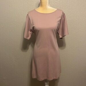 Express Mauve Tie Back Dress Size M